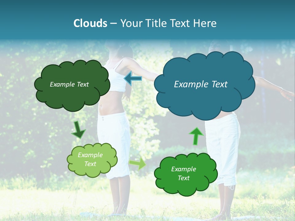 Natural Smiling Slim PowerPoint Template