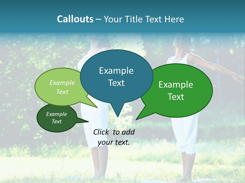 Natural Smiling Slim PowerPoint Template