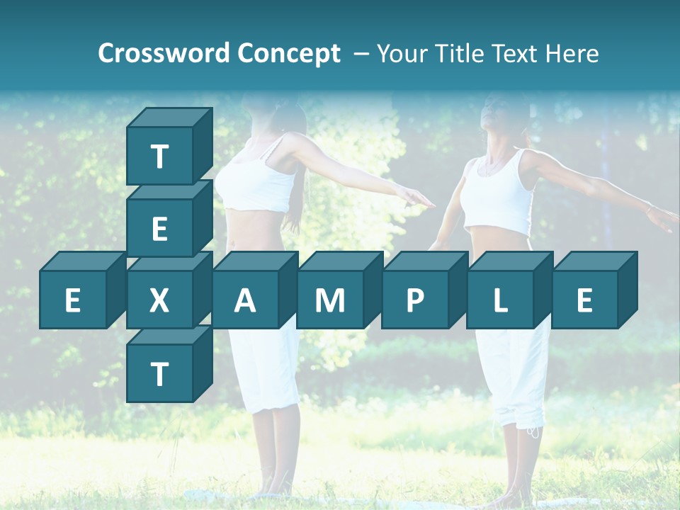 Natural Smiling Slim PowerPoint Template