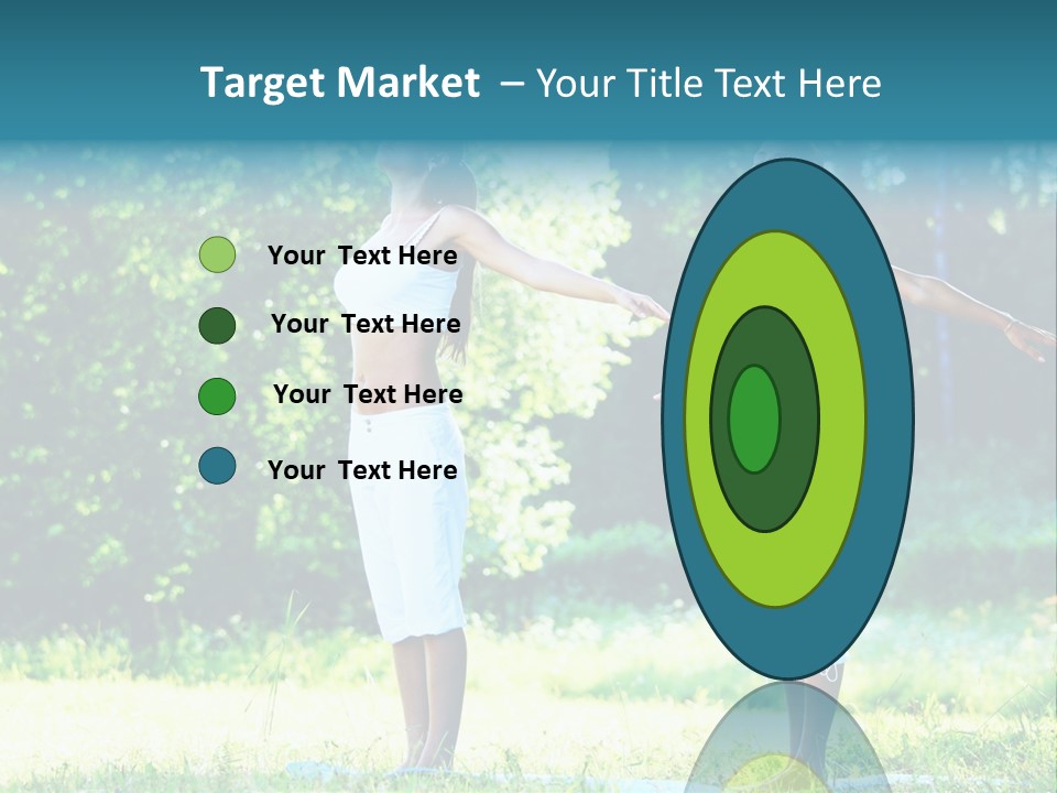 Natural Smiling Slim PowerPoint Template