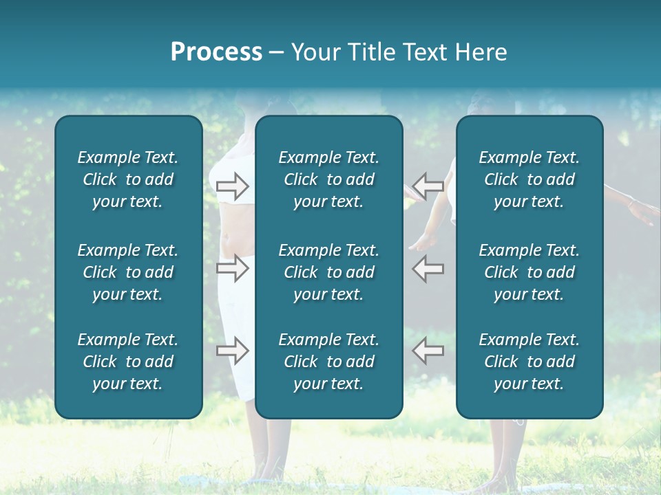 Natural Smiling Slim PowerPoint Template