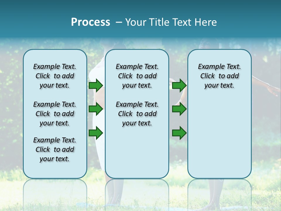 Natural Smiling Slim PowerPoint Template