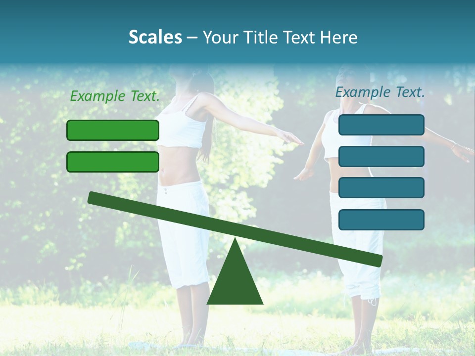Natural Smiling Slim PowerPoint Template