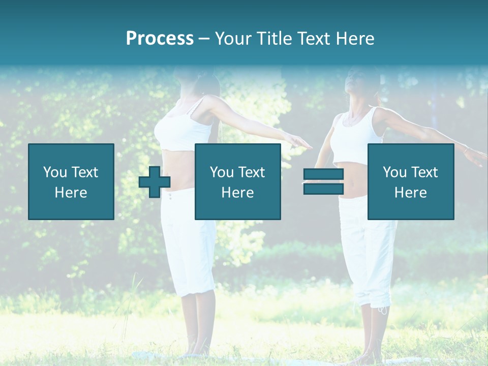 Natural Smiling Slim PowerPoint Template