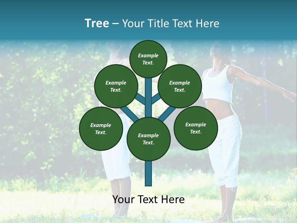 Natural Smiling Slim PowerPoint Template