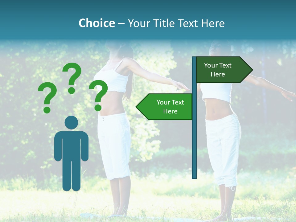 Natural Smiling Slim PowerPoint Template