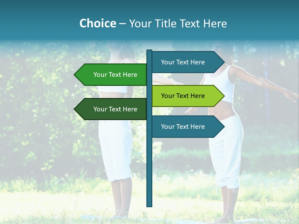 Natural Smiling Slim PowerPoint Template