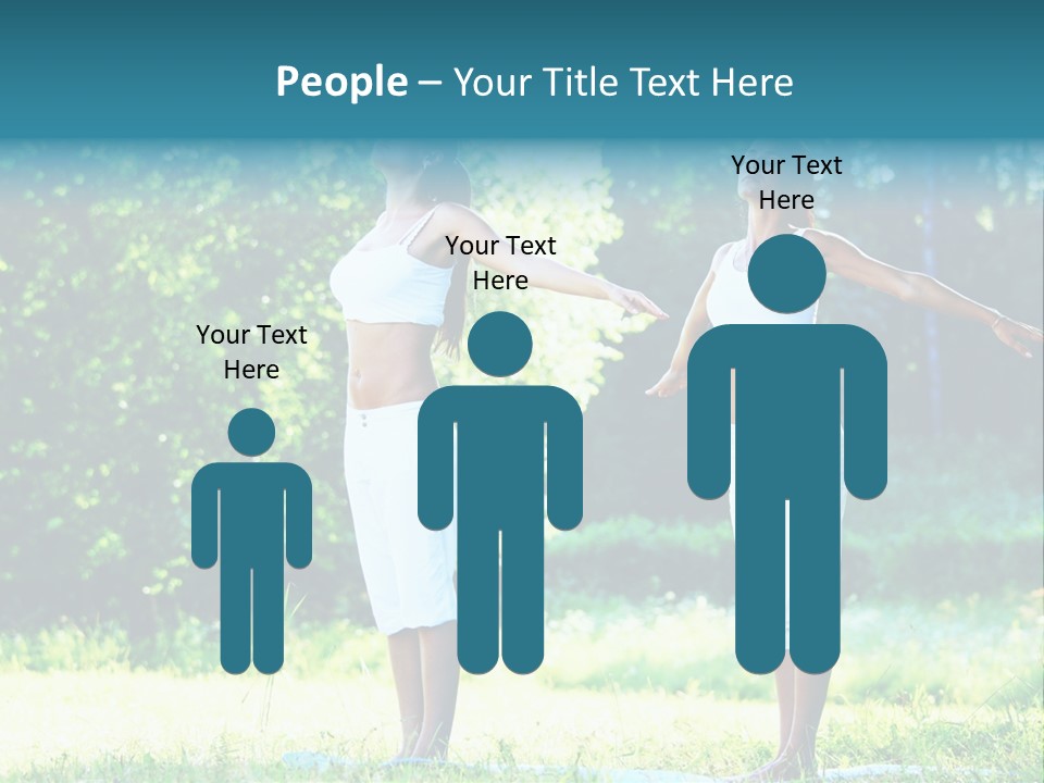 Natural Smiling Slim PowerPoint Template