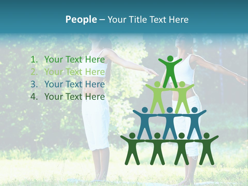 Natural Smiling Slim PowerPoint Template