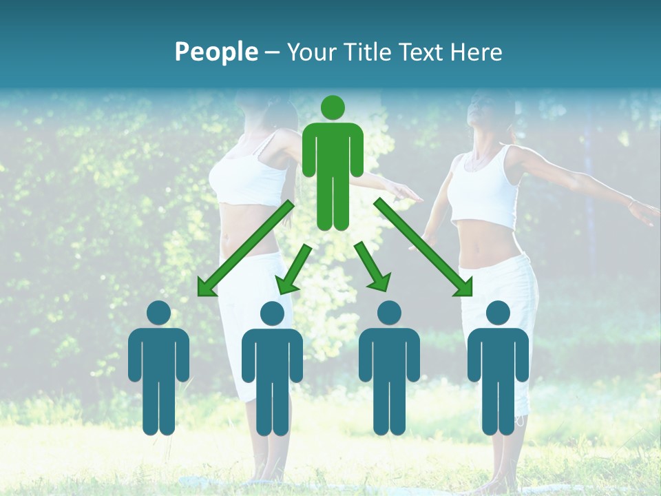 Natural Smiling Slim PowerPoint Template