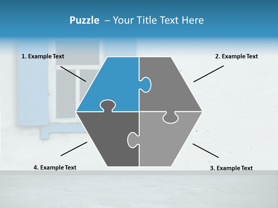 Decoration Door Interior PowerPoint Template