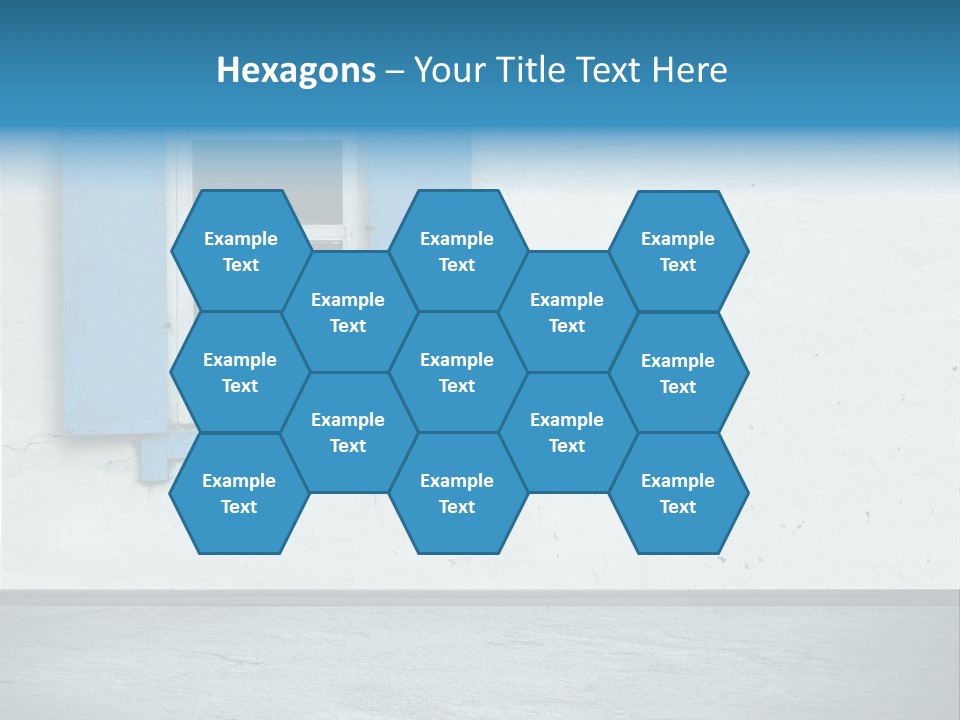 Decoration Door Interior PowerPoint Template