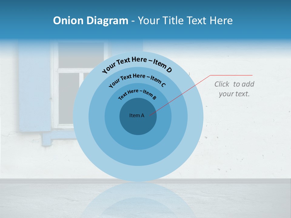 Decoration Door Interior PowerPoint Template