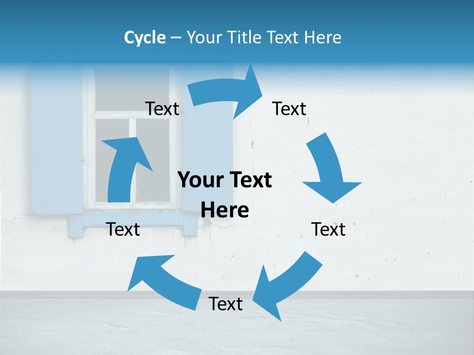 Decoration Door Interior PowerPoint Template