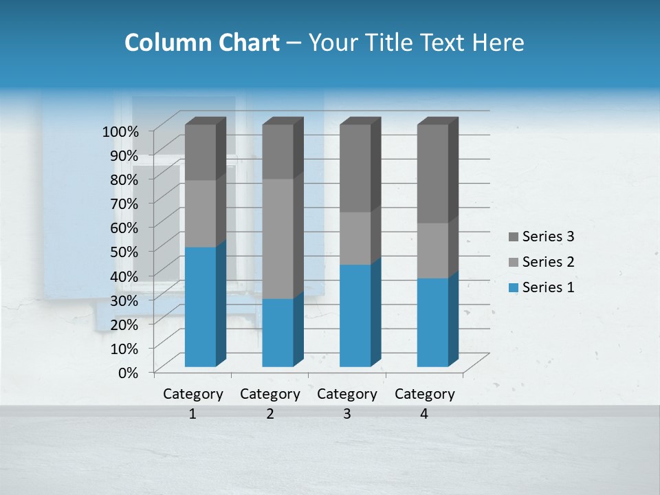 Decoration Door Interior PowerPoint Template
