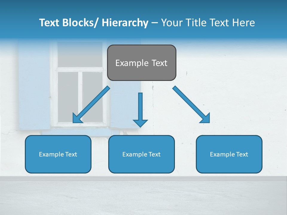 Decoration Door Interior PowerPoint Template