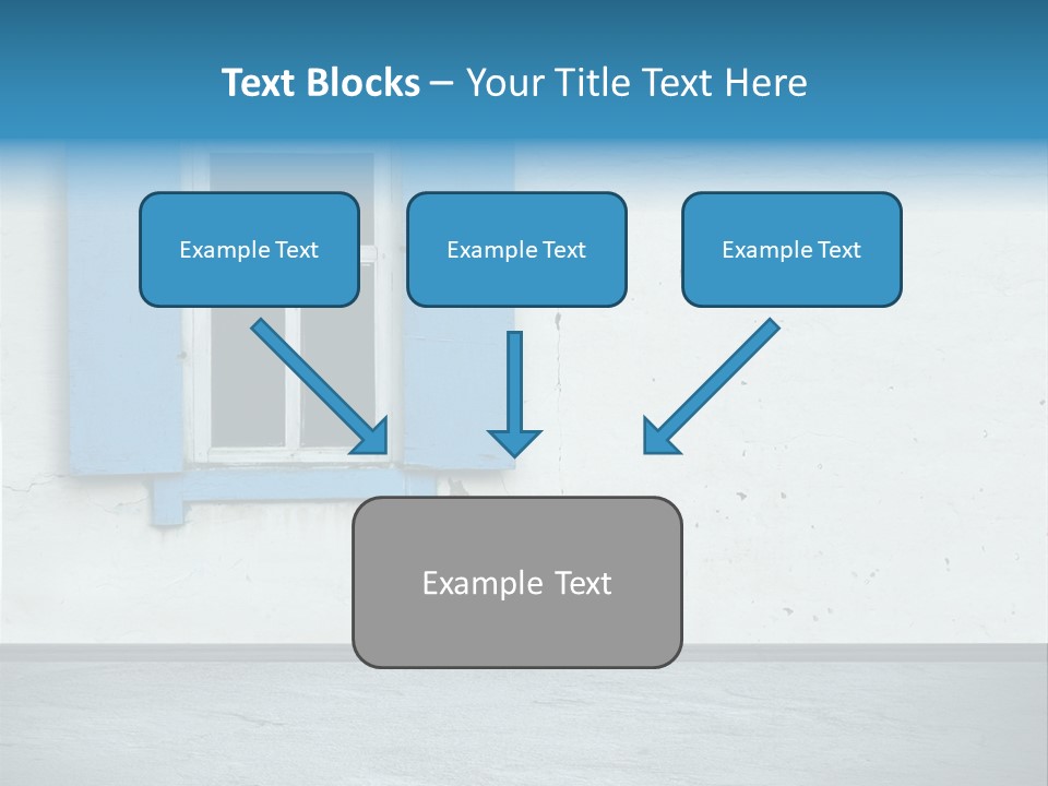Decoration Door Interior PowerPoint Template