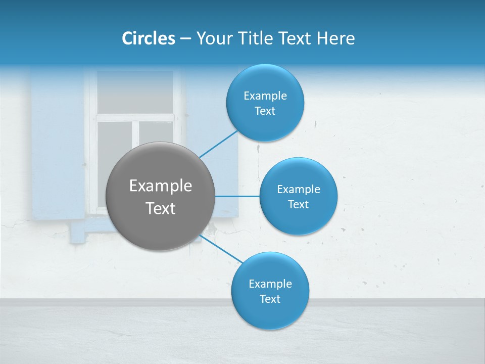 Decoration Door Interior PowerPoint Template