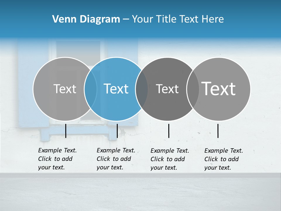 Decoration Door Interior PowerPoint Template
