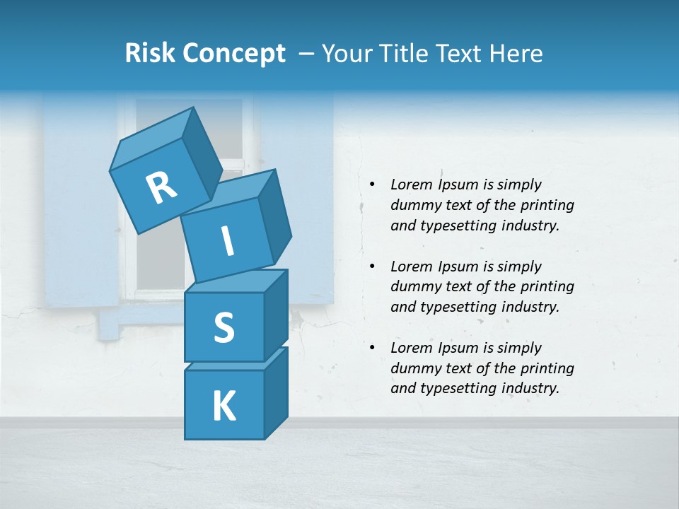 Decoration Door Interior PowerPoint Template