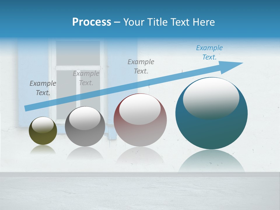 Decoration Door Interior PowerPoint Template