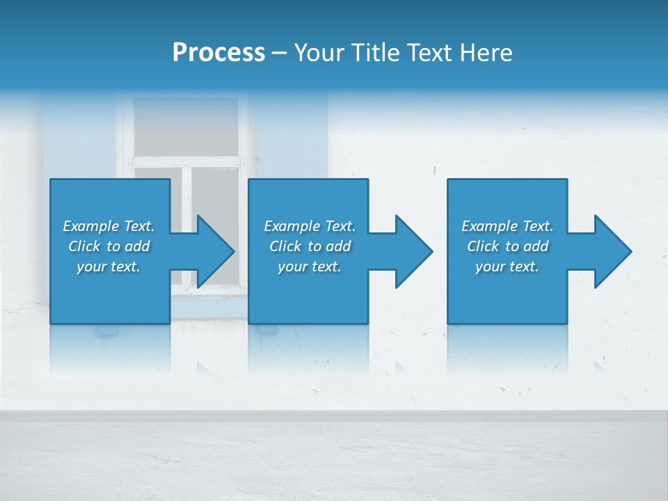 Decoration Door Interior PowerPoint Template
