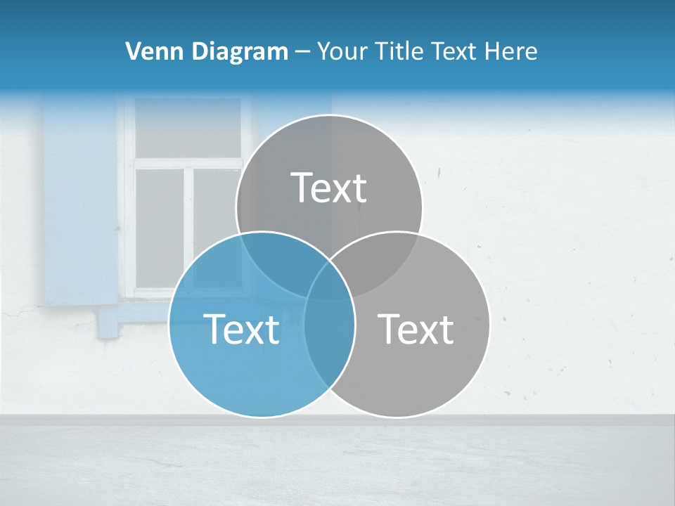 Decoration Door Interior PowerPoint Template