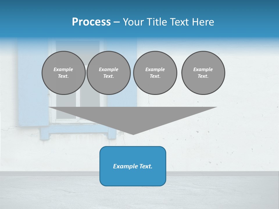 Decoration Door Interior PowerPoint Template