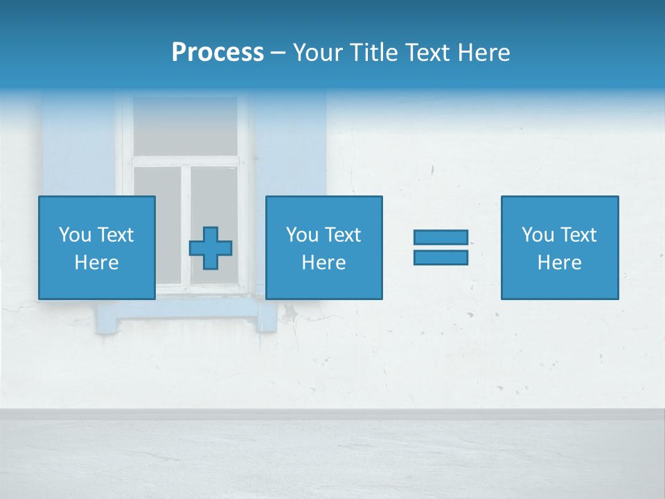 Decoration Door Interior PowerPoint Template