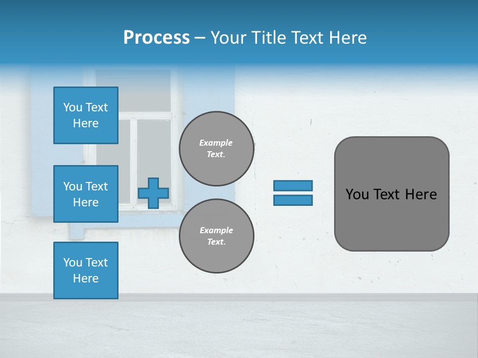 Decoration Door Interior PowerPoint Template