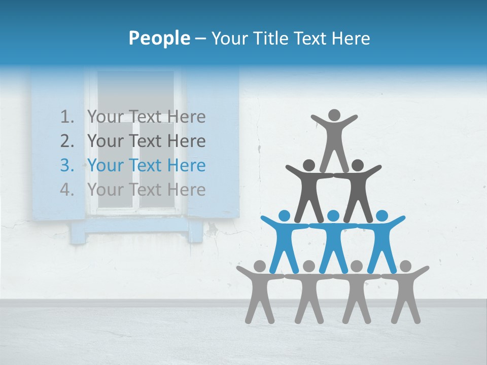 Decoration Door Interior PowerPoint Template