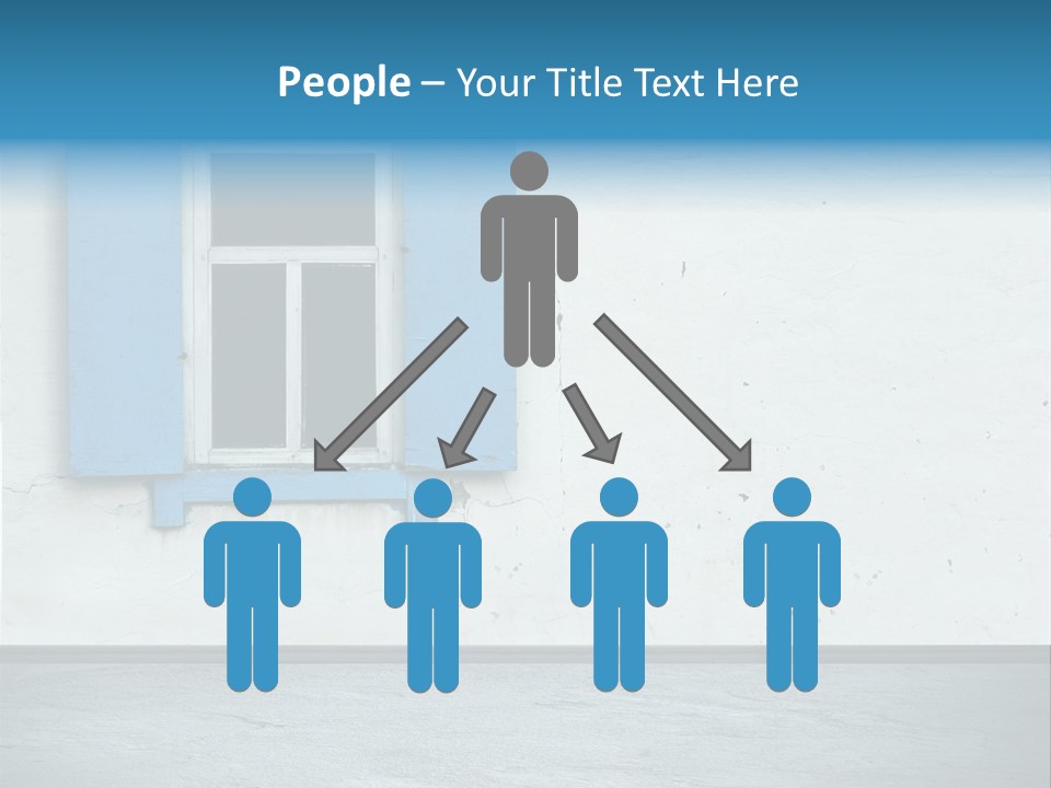 Decoration Door Interior PowerPoint Template