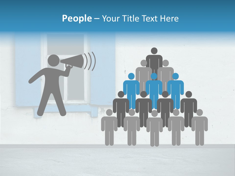 Decoration Door Interior PowerPoint Template