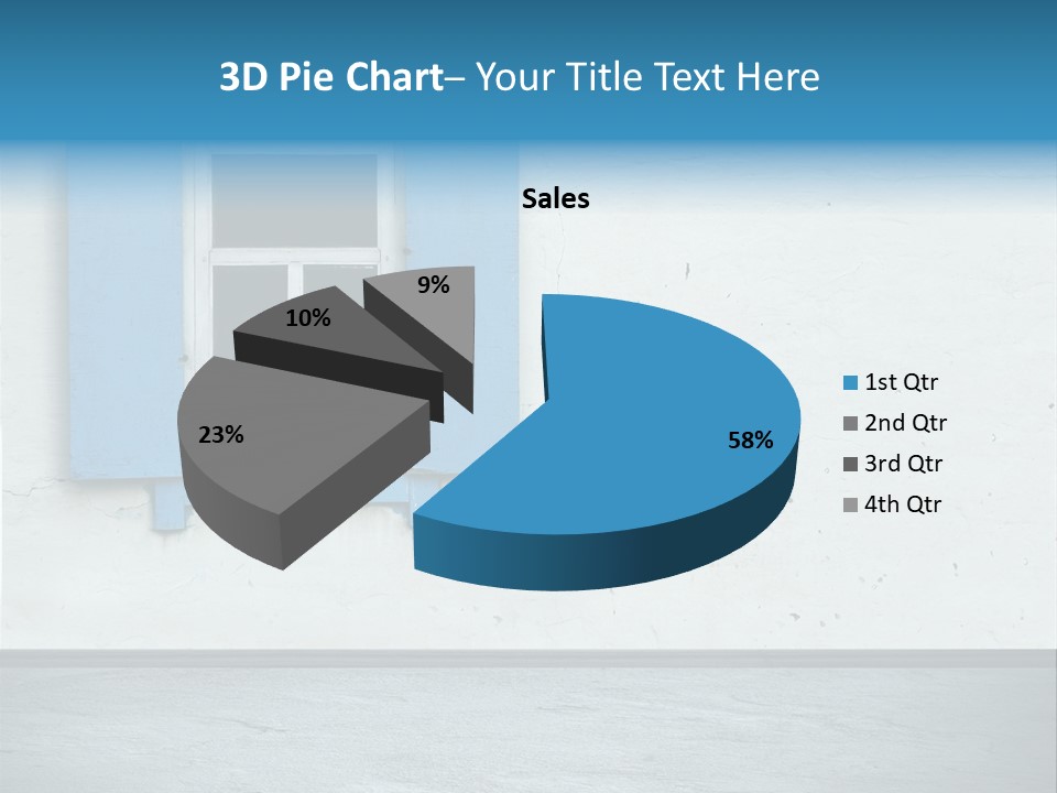 Decoration Door Interior PowerPoint Template