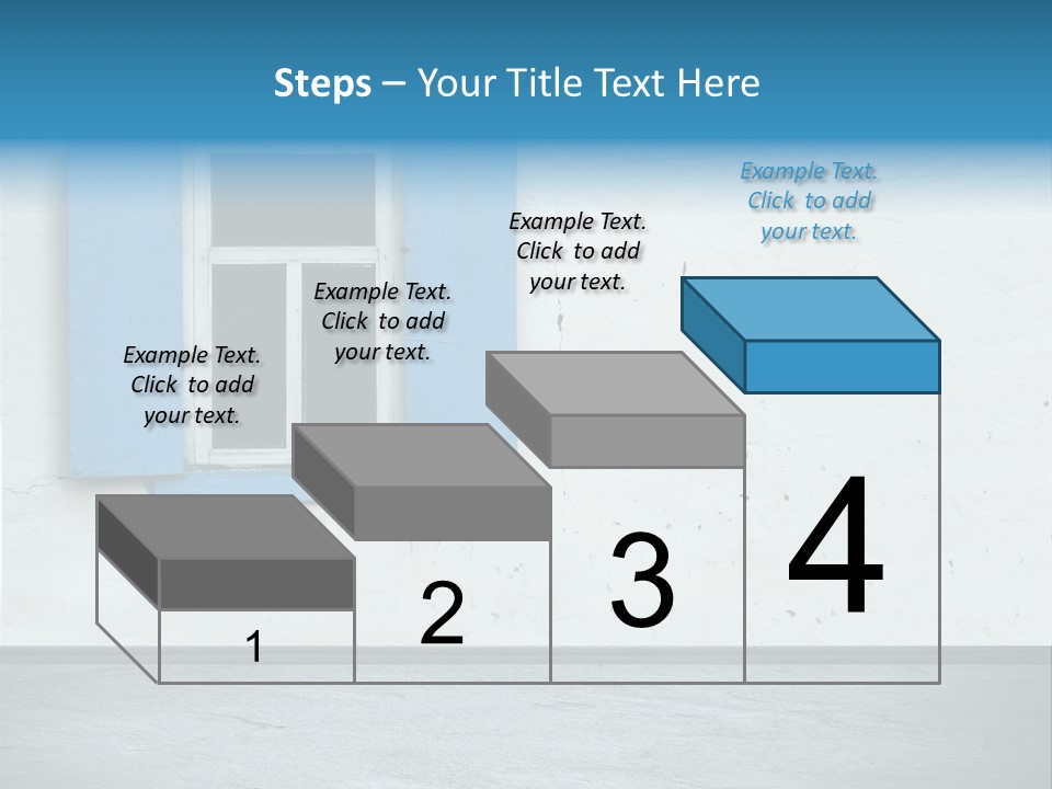 Decoration Door Interior PowerPoint Template