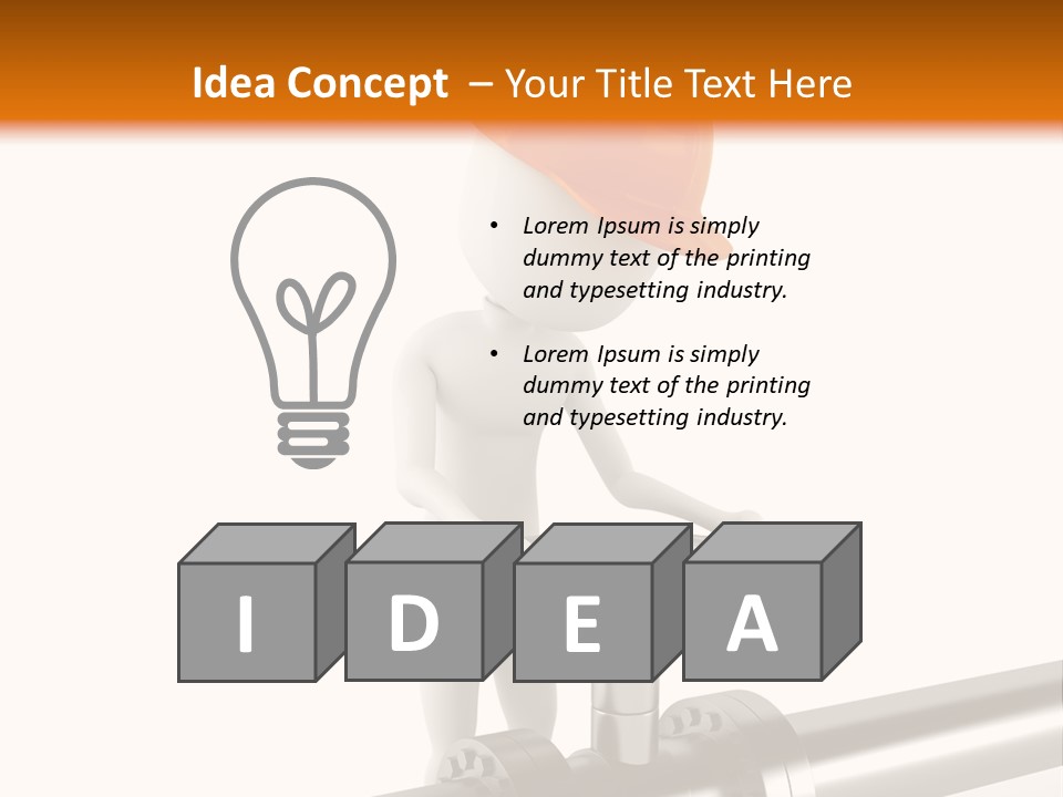 Person Natural Engineering PowerPoint Template