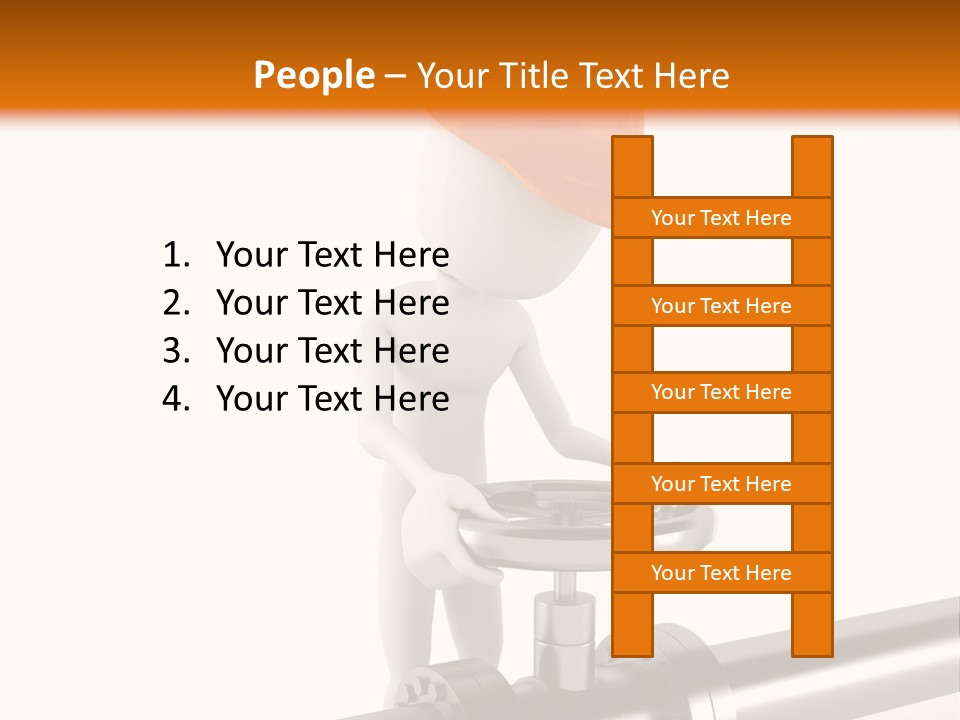 Person Natural Engineering PowerPoint Template