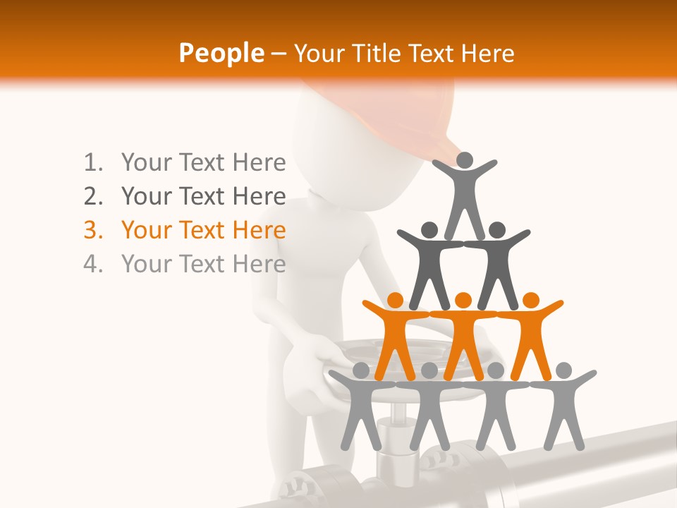 Person Natural Engineering PowerPoint Template