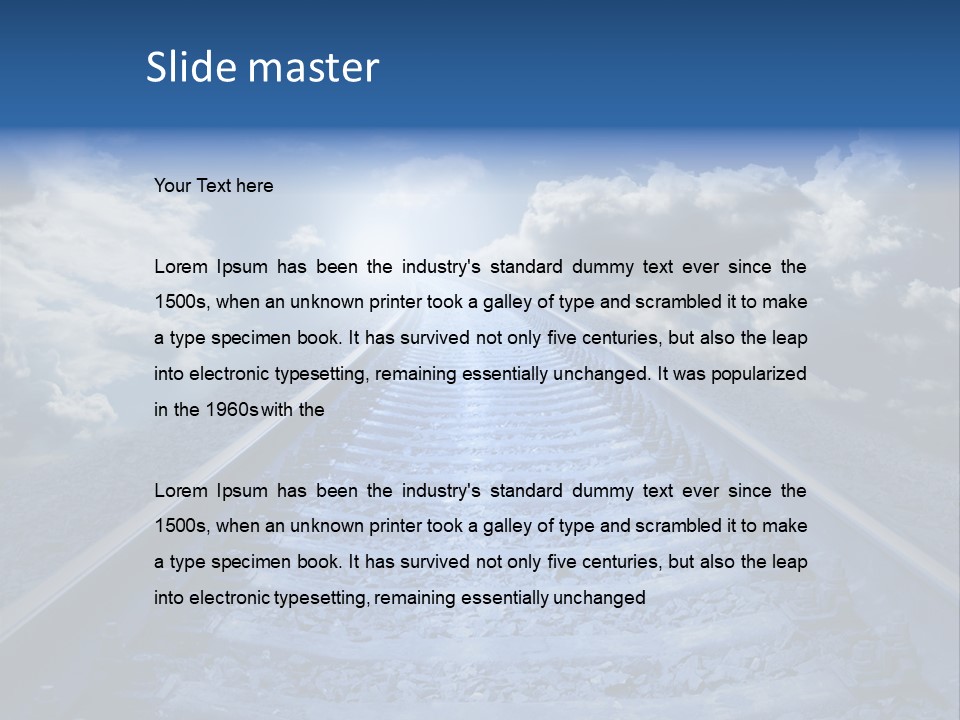 Dusk Spiritual Fantastic PowerPoint Template