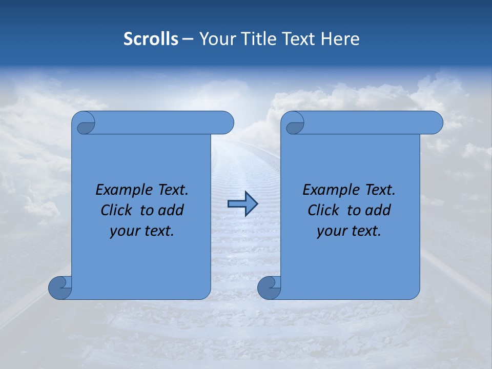 Dusk Spiritual Fantastic PowerPoint Template