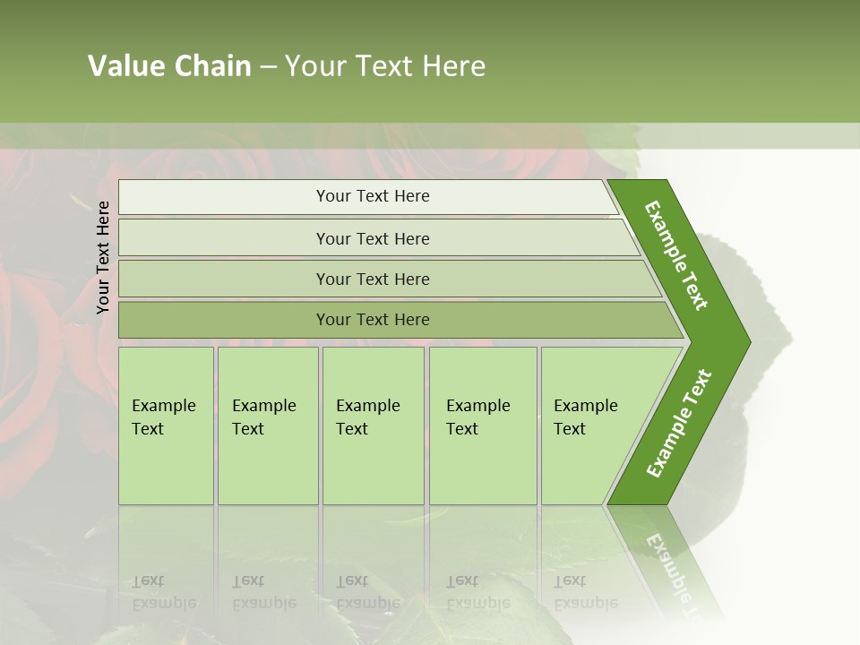 Wallpaper Fragrance Marriage PowerPoint Template