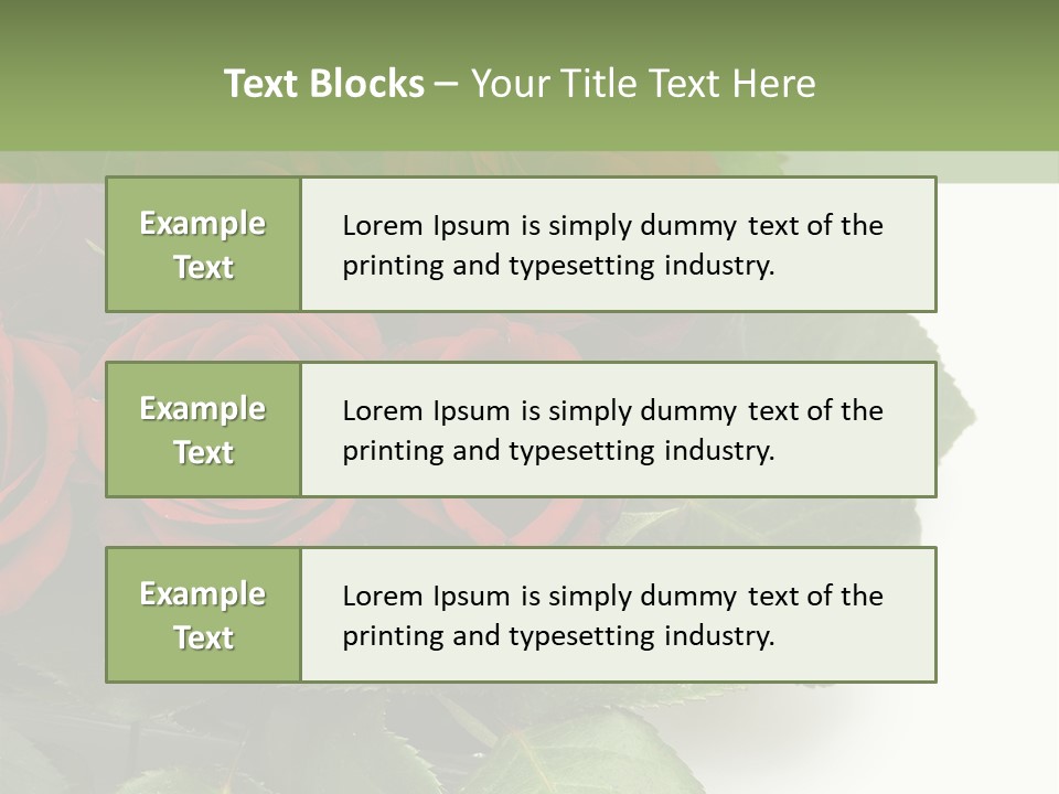 Wallpaper Fragrance Marriage PowerPoint Template