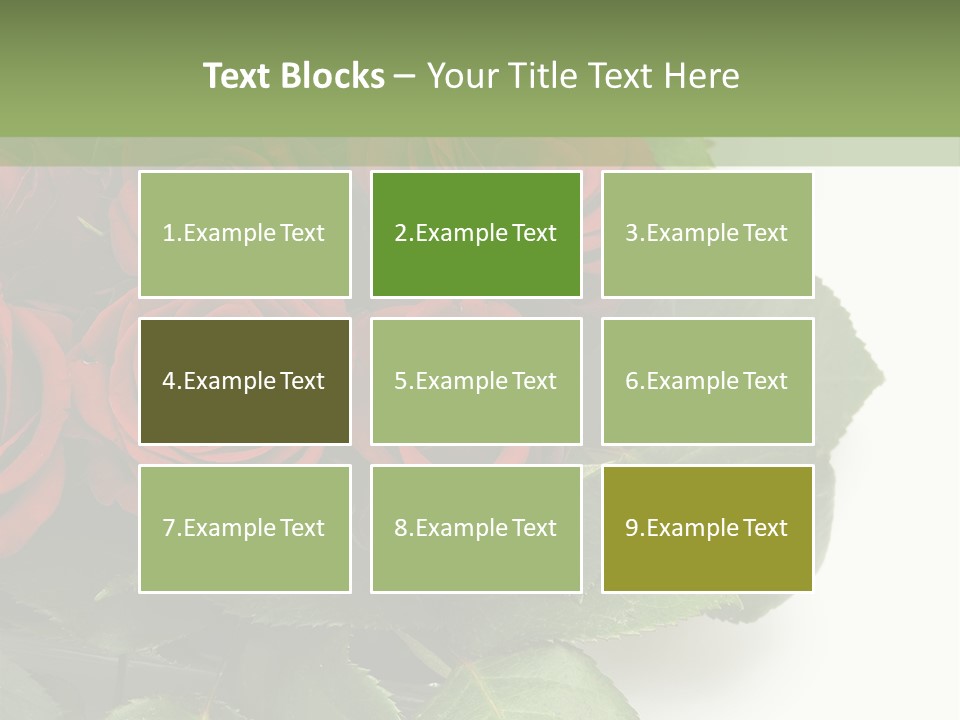 Wallpaper Fragrance Marriage PowerPoint Template