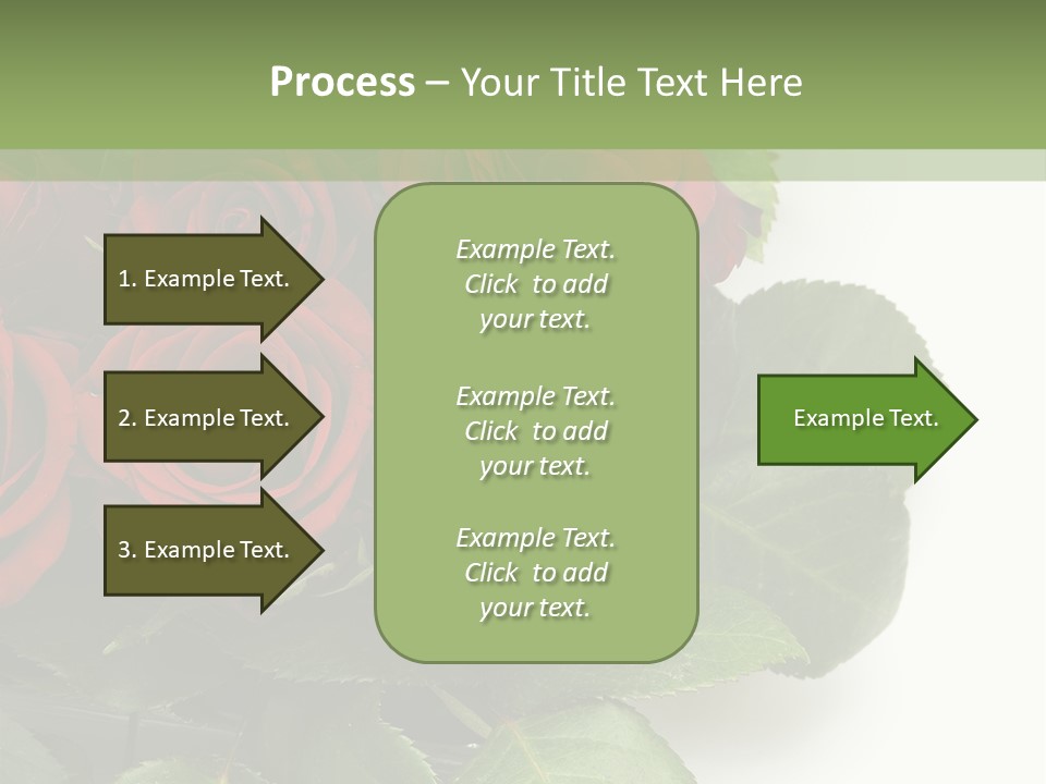 Wallpaper Fragrance Marriage PowerPoint Template