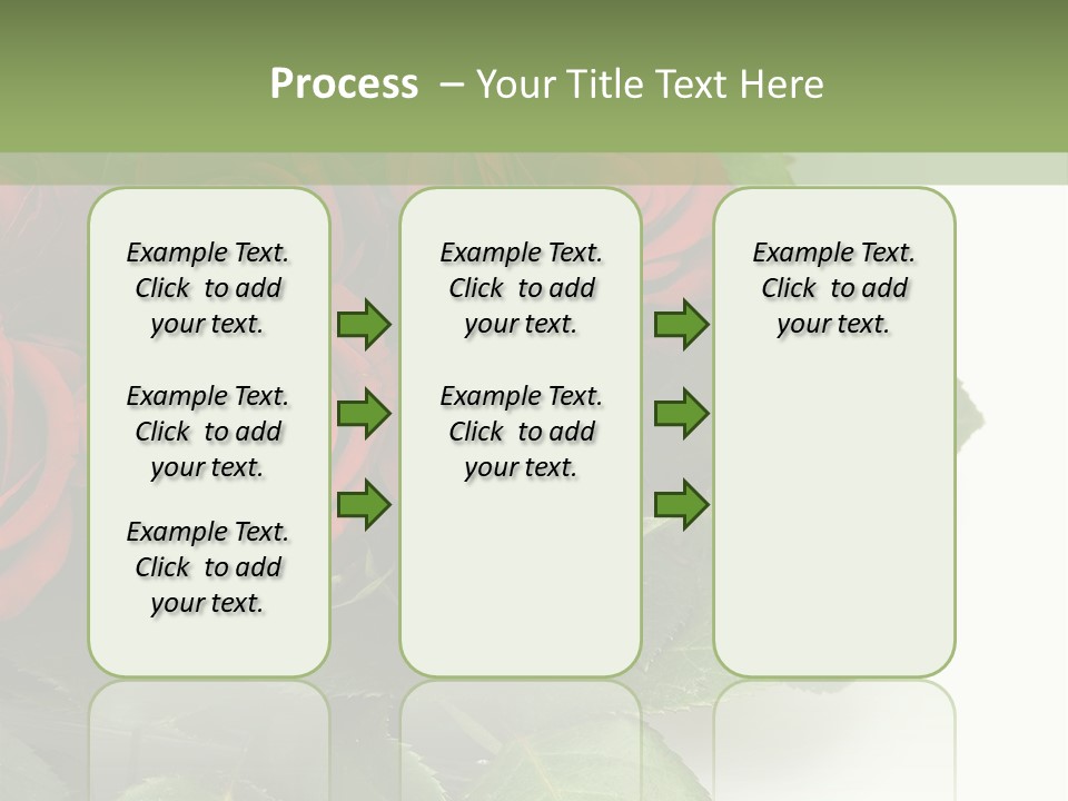 Wallpaper Fragrance Marriage PowerPoint Template