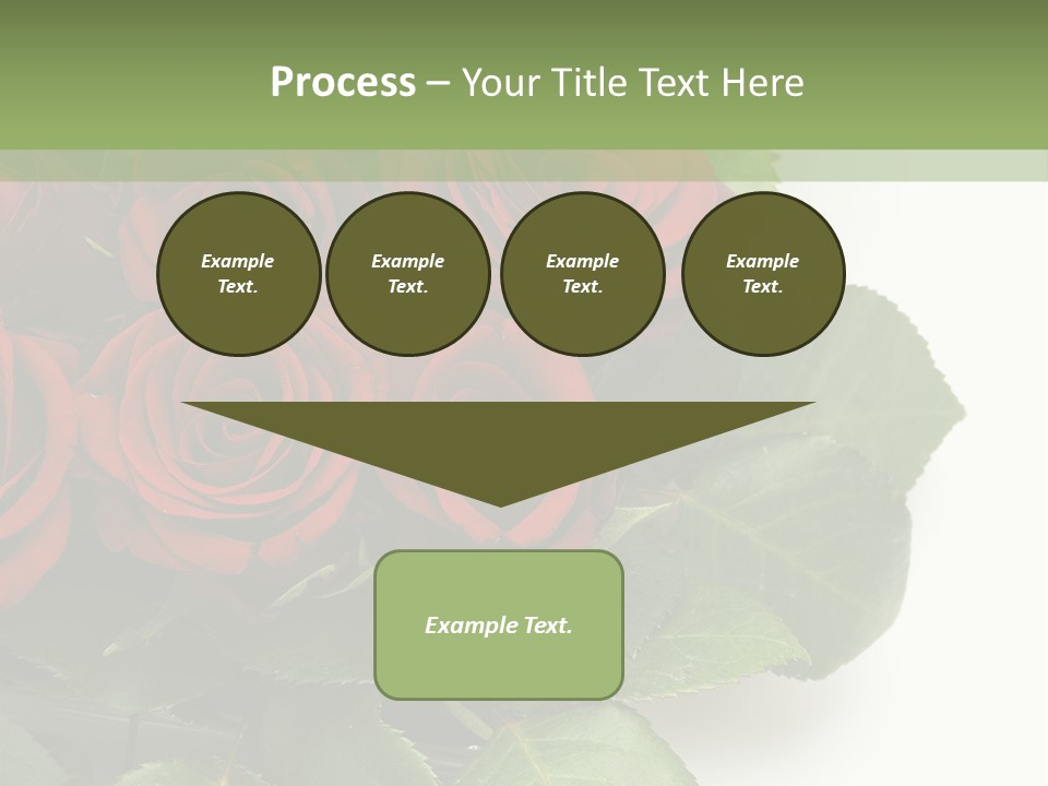 Wallpaper Fragrance Marriage PowerPoint Template