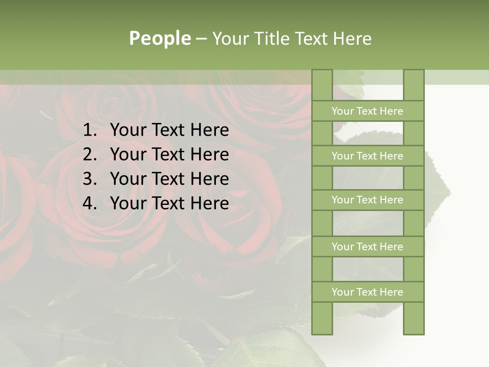 Wallpaper Fragrance Marriage PowerPoint Template