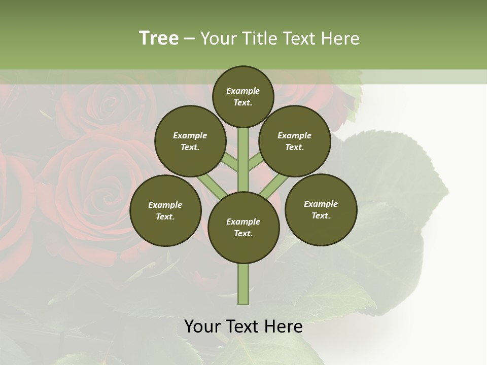 Wallpaper Fragrance Marriage PowerPoint Template