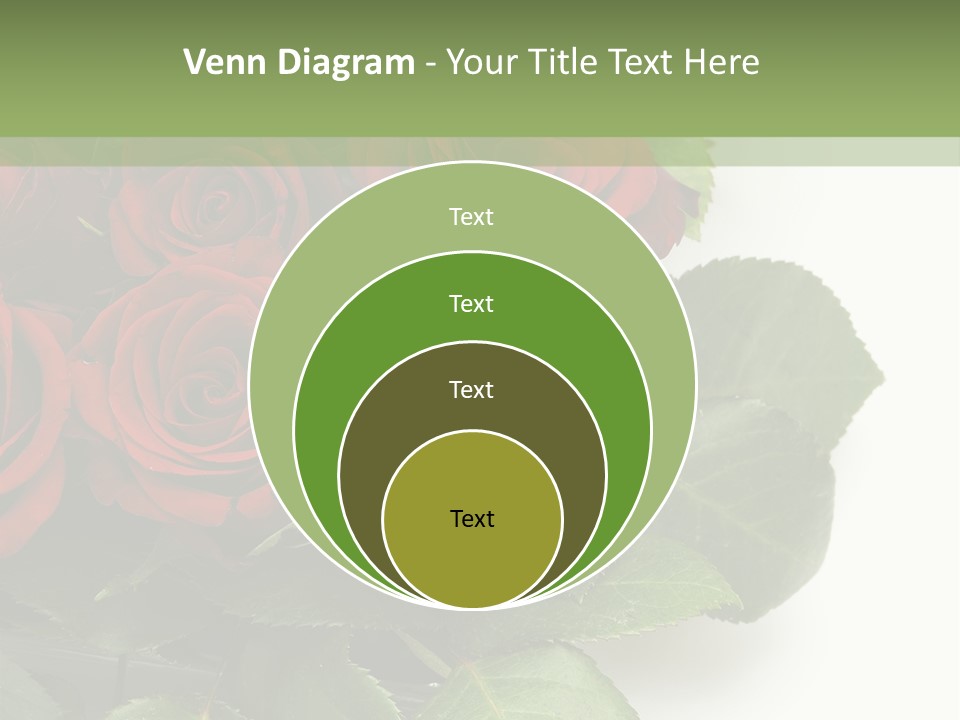 Wallpaper Fragrance Marriage PowerPoint Template