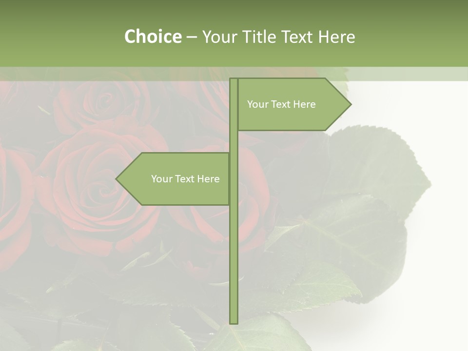 Wallpaper Fragrance Marriage PowerPoint Template